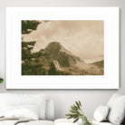 Mountainous I by Nathan Larson on GIANT ART - brown