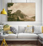 Mountainous I by Nathan Larson on GIANT ART - brown