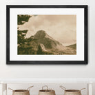 Mountainous I by Nathan Larson on GIANT ART - brown