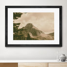Mountainous I by Nathan Larson on GIANT ART - brown