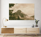 Mountainous I by Nathan Larson on GIANT ART - brown