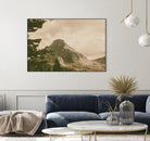 Mountainous I by Nathan Larson on GIANT ART - brown