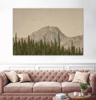 Mountainous IV by Nathan Larson on GIANT ART - brown