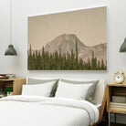 Mountainous IV by Nathan Larson on GIANT ART - brown