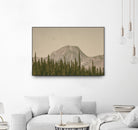 Mountainous IV by Nathan Larson on GIANT ART - brown