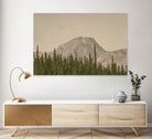 Mountainous IV by Nathan Larson on GIANT ART - brown