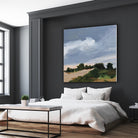 Darkening by Pamela Munger on GIANT ART - blue