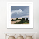 Darkening by Pamela Munger on GIANT ART - blue