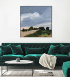 Darkening by Pamela Munger on GIANT ART - blue