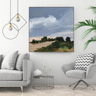 Darkening by Pamela Munger on GIANT ART - blue