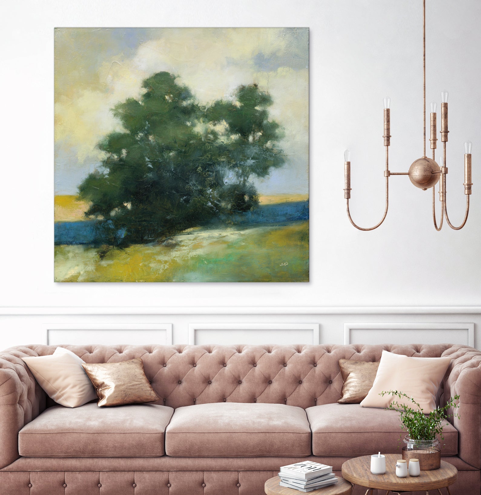 Solitary by Julia Purinton on GIANT ART - blue