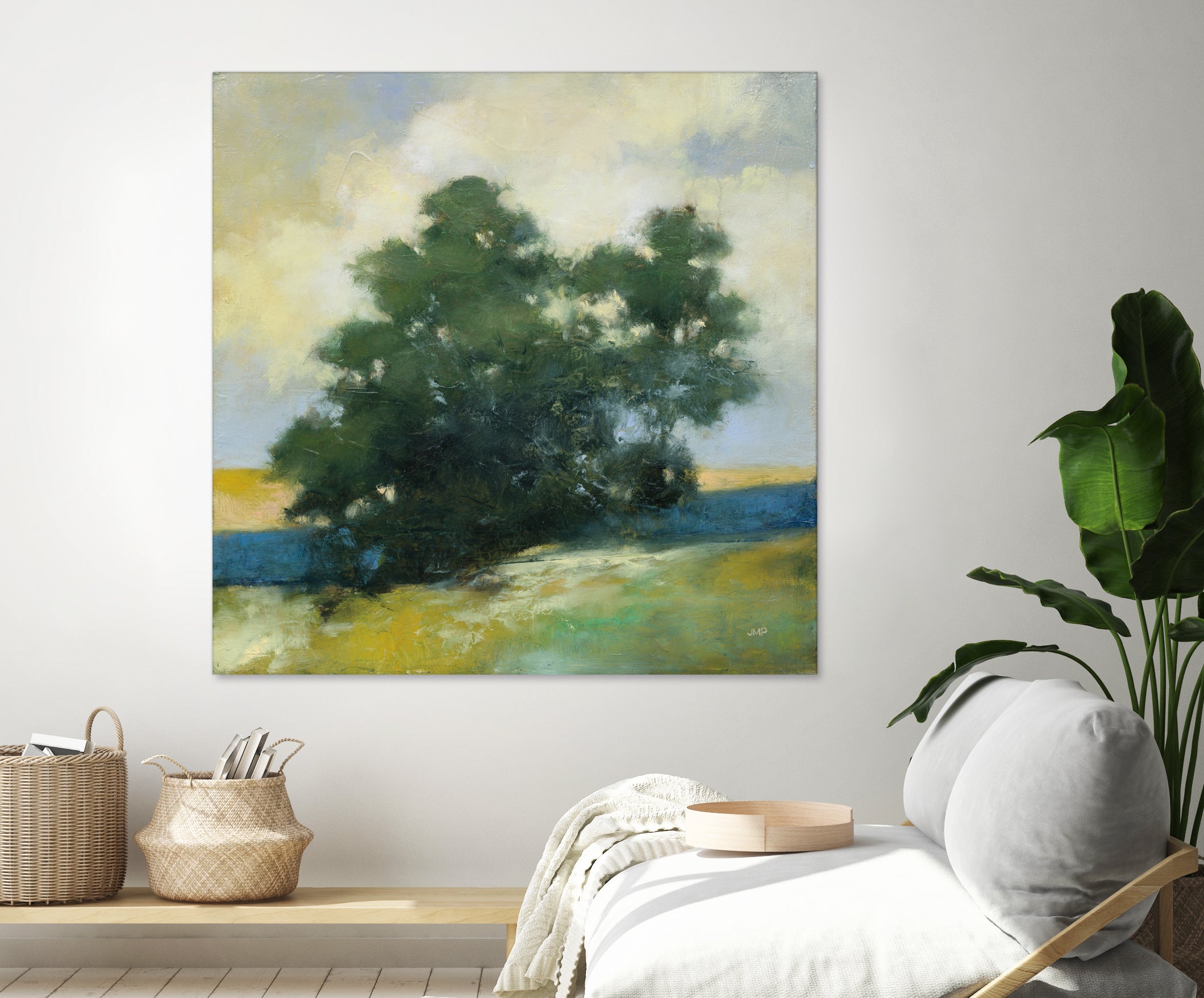 Solitary by Julia Purinton on GIANT ART - blue