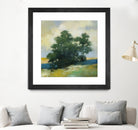 Solitary by Julia Purinton on GIANT ART - blue