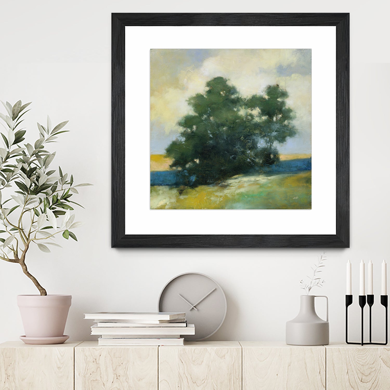 Solitary by Julia Purinton on GIANT ART - blue