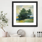 Solitary by Julia Purinton on GIANT ART - blue