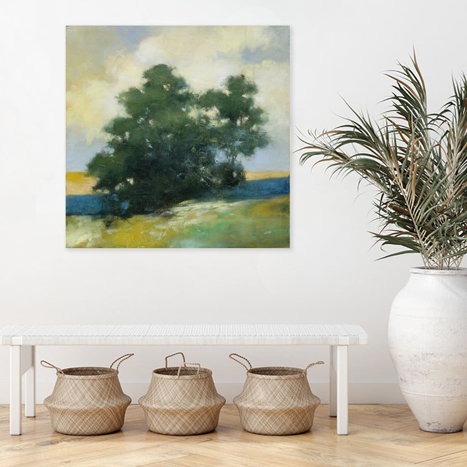 Solitary by Julia Purinton on GIANT ART - blue