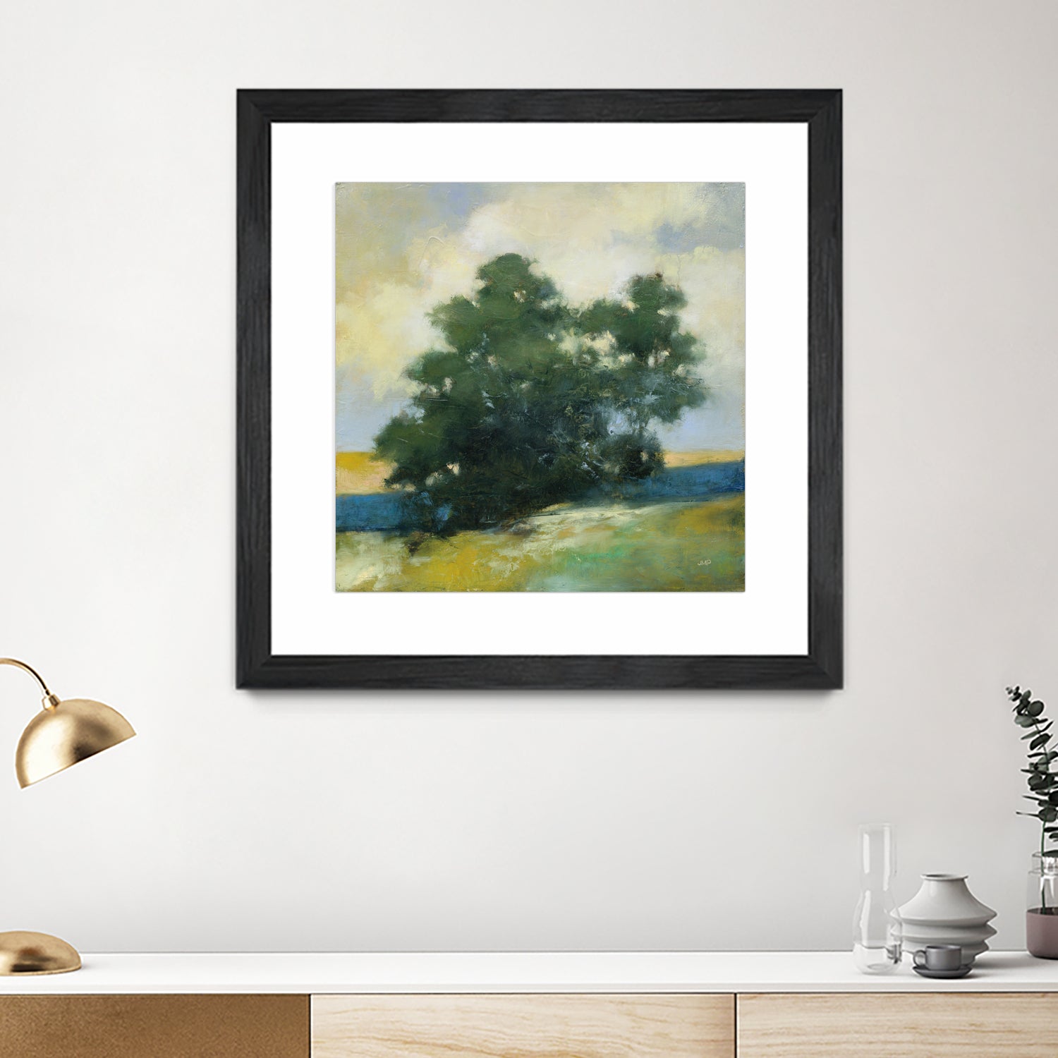 Solitary by Julia Purinton on GIANT ART - blue