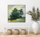 Solitary by Julia Purinton on GIANT ART - blue