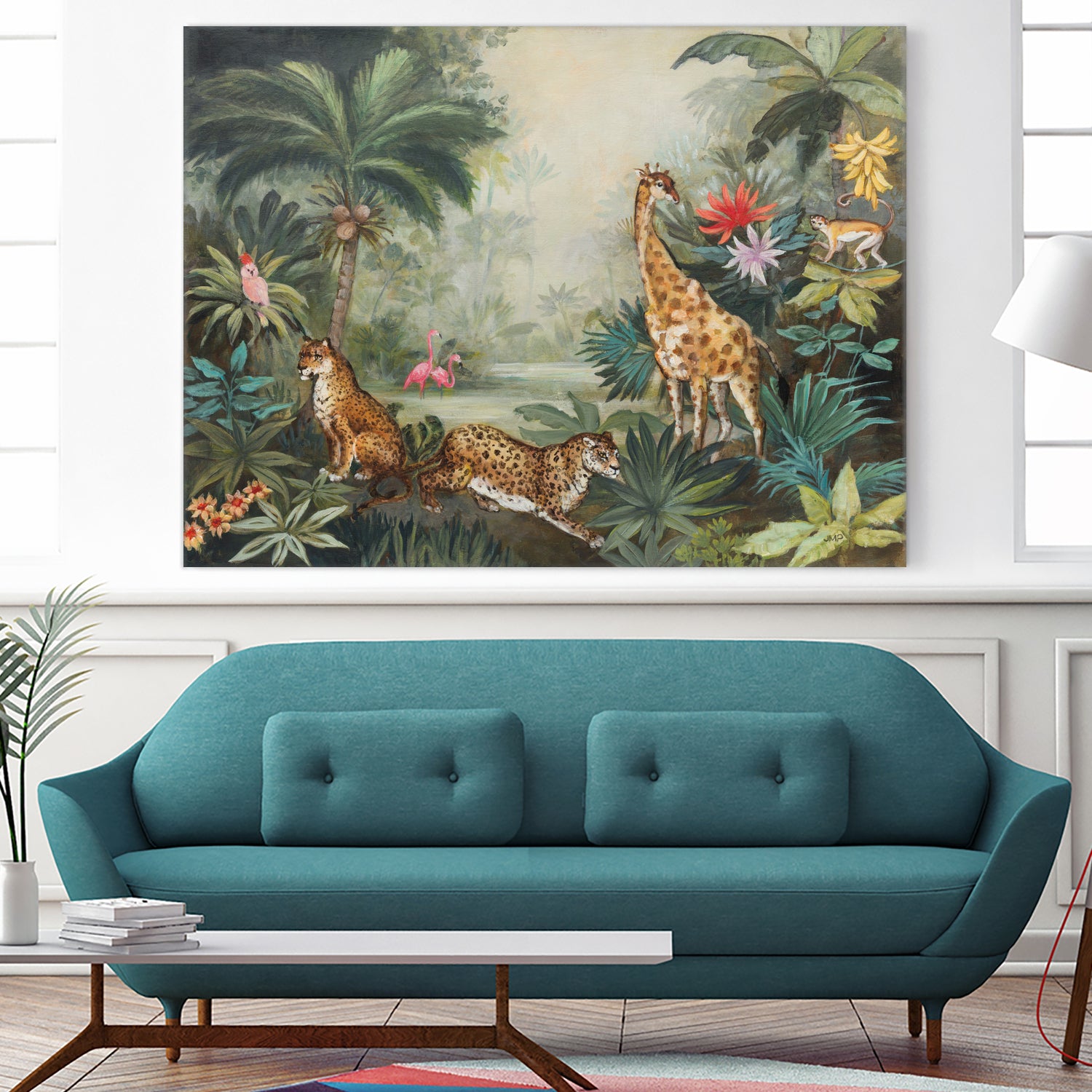 Jungle Life by Julia Purinton on GIANT ART - multi botanical floral