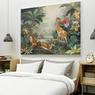 Jungle Life by Julia Purinton on GIANT ART - multi botanical floral