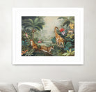 Jungle Life by Julia Purinton on GIANT ART - multi botanical floral