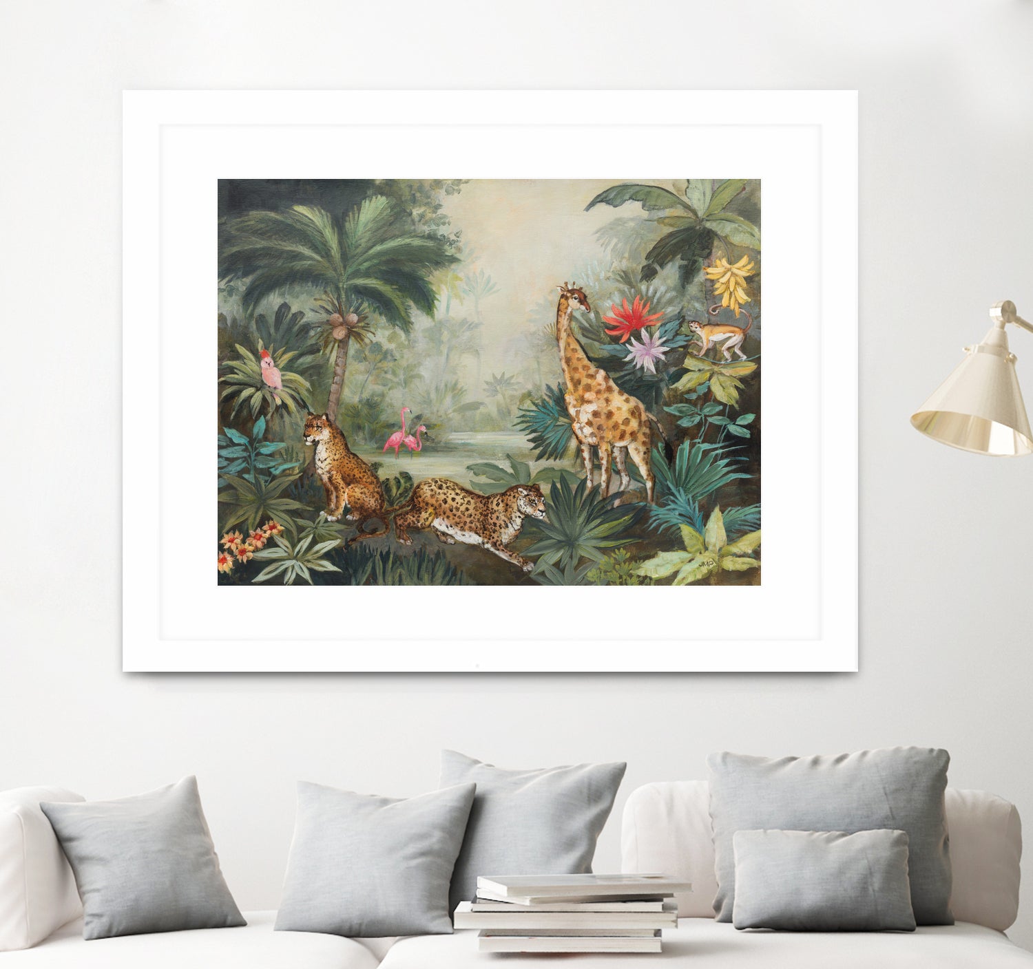 Jungle Life by Julia Purinton on GIANT ART - multi botanical floral