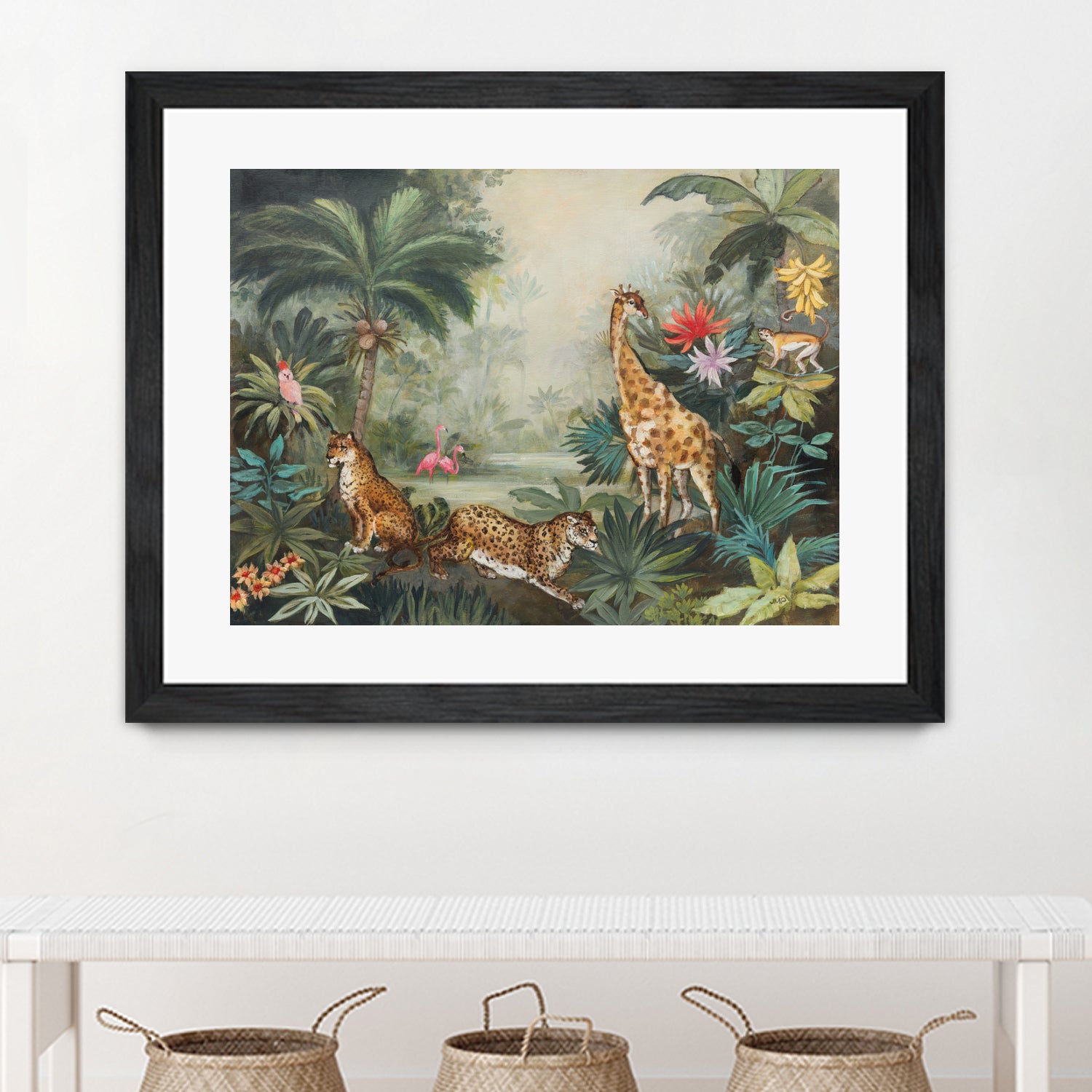 Jungle Life by Julia Purinton on GIANT ART - multi botanical floral