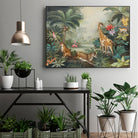 Jungle Life by Julia Purinton on GIANT ART - multi botanical floral