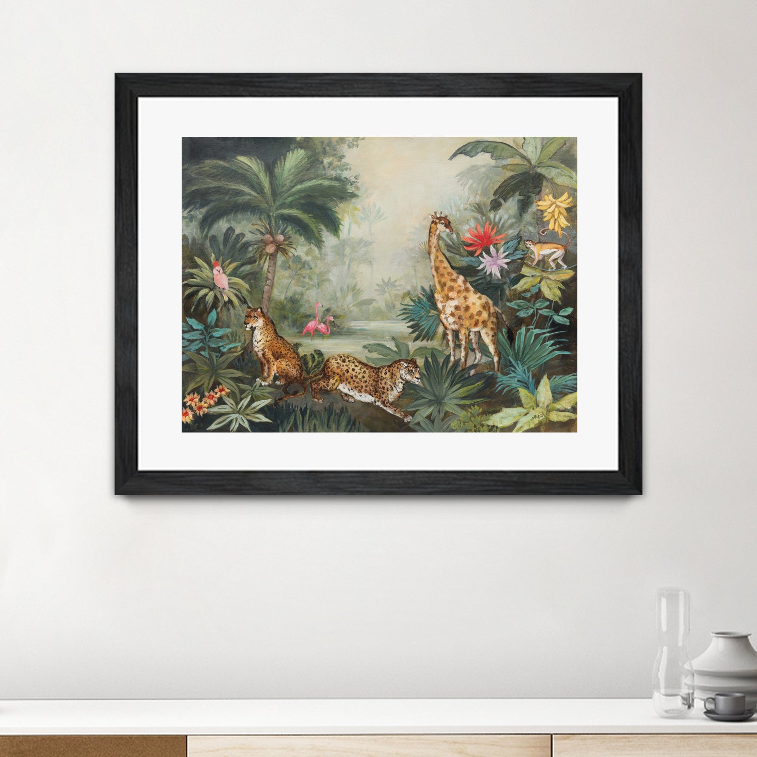 Jungle Life by Julia Purinton on GIANT ART - multi botanical floral