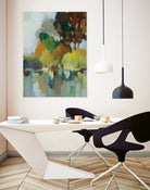 Lake in the Park I by Silvia Vassileva on GIANT ART - blue