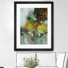 Lake in the Park I by Silvia Vassileva on GIANT ART - blue