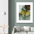 Lake in the Park I by Silvia Vassileva on GIANT ART - blue