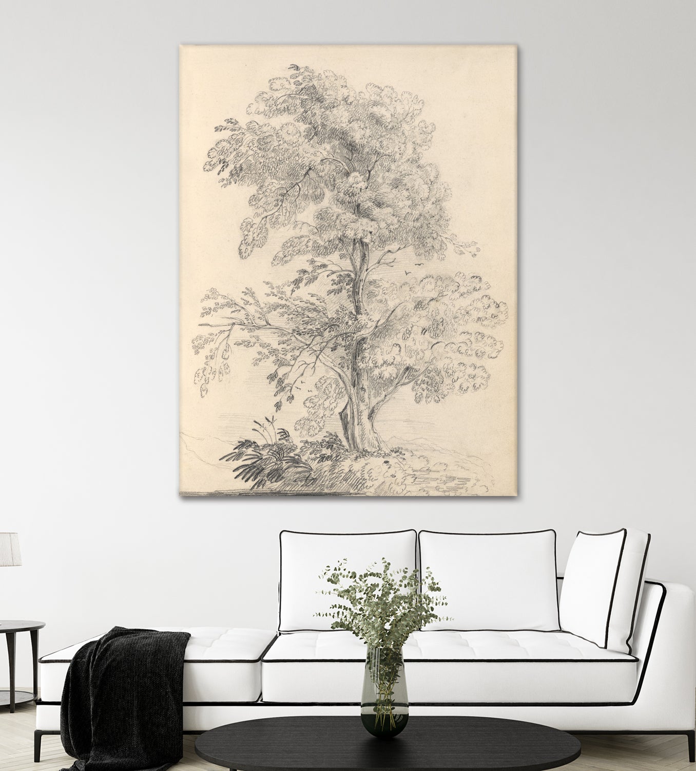 Tree Sketch by Wild Apple Portfolio on GIANT ART - abstract