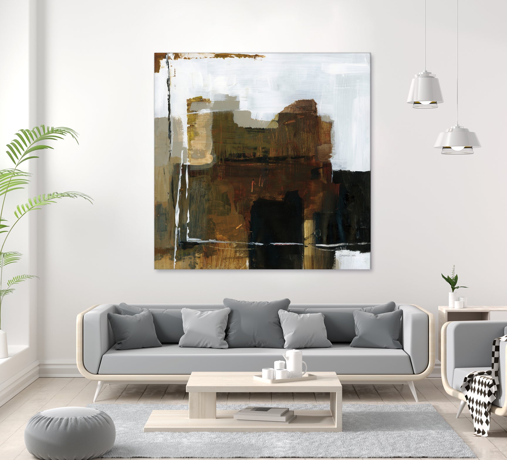 Natural Abstract I by Danhui Nai on GIANT ART - abstract