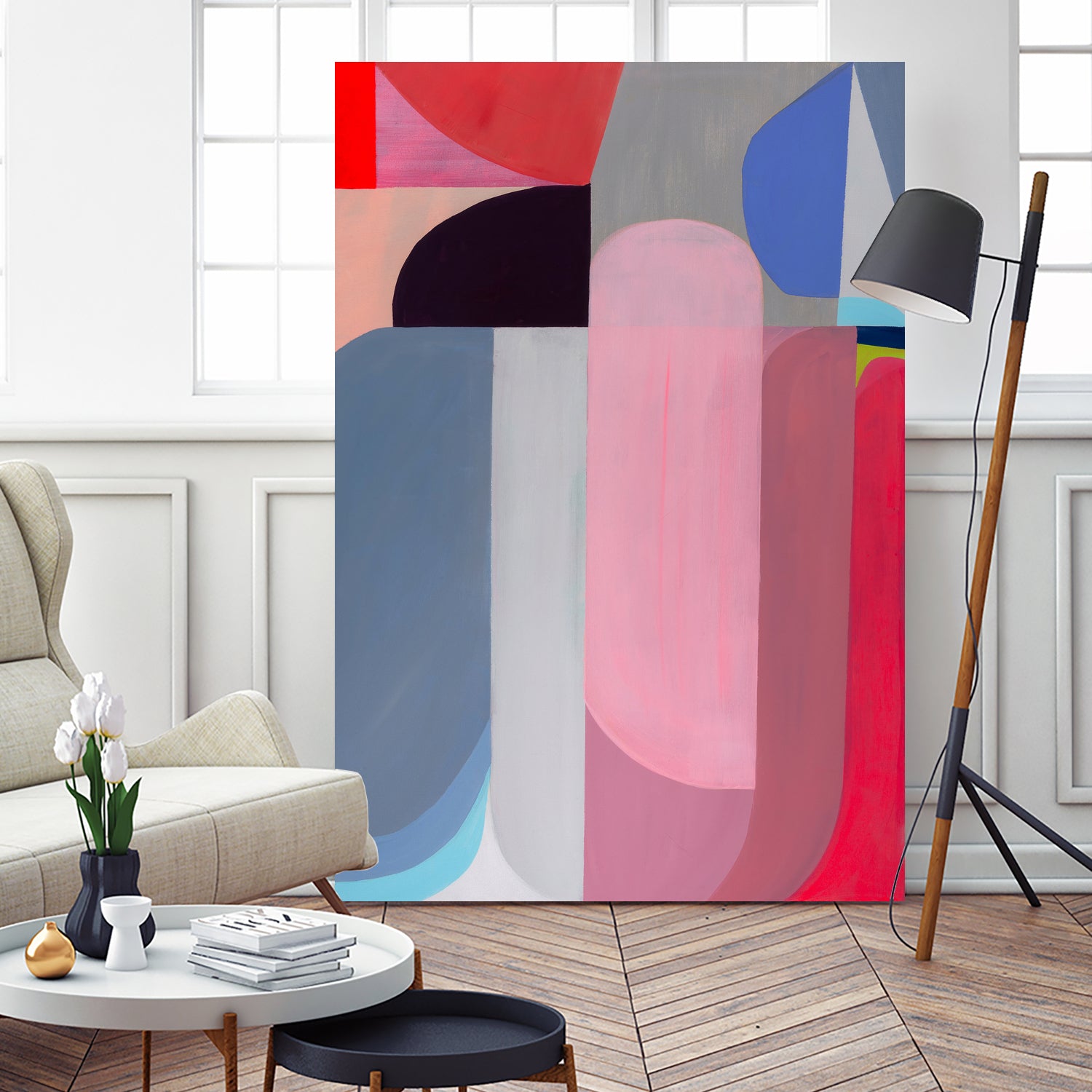 Traumerei by Marion Griese on GIANT ART - pink abstract