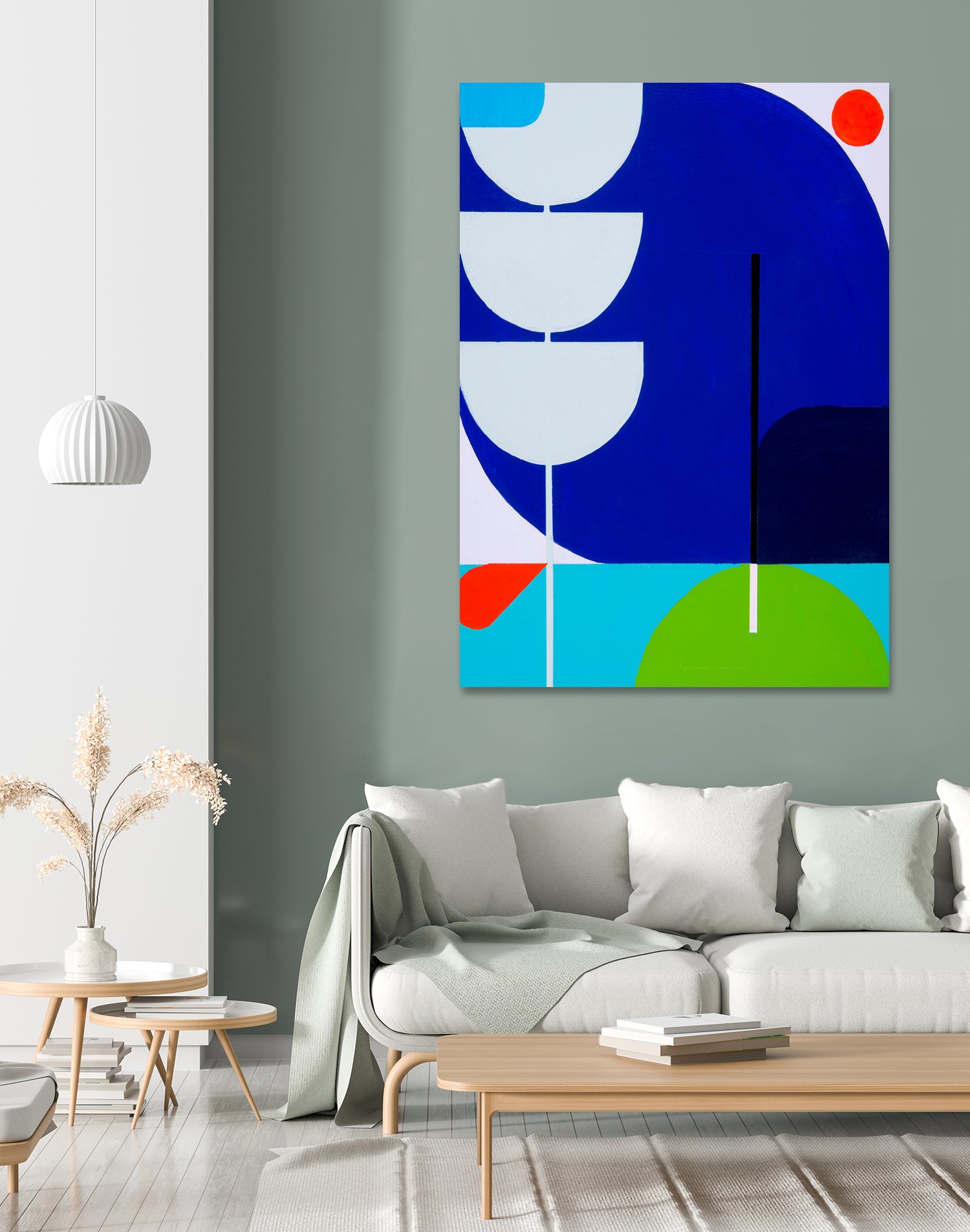 Running Towards the Sun 8 by Marion Griese on GIANT ART - red abstract