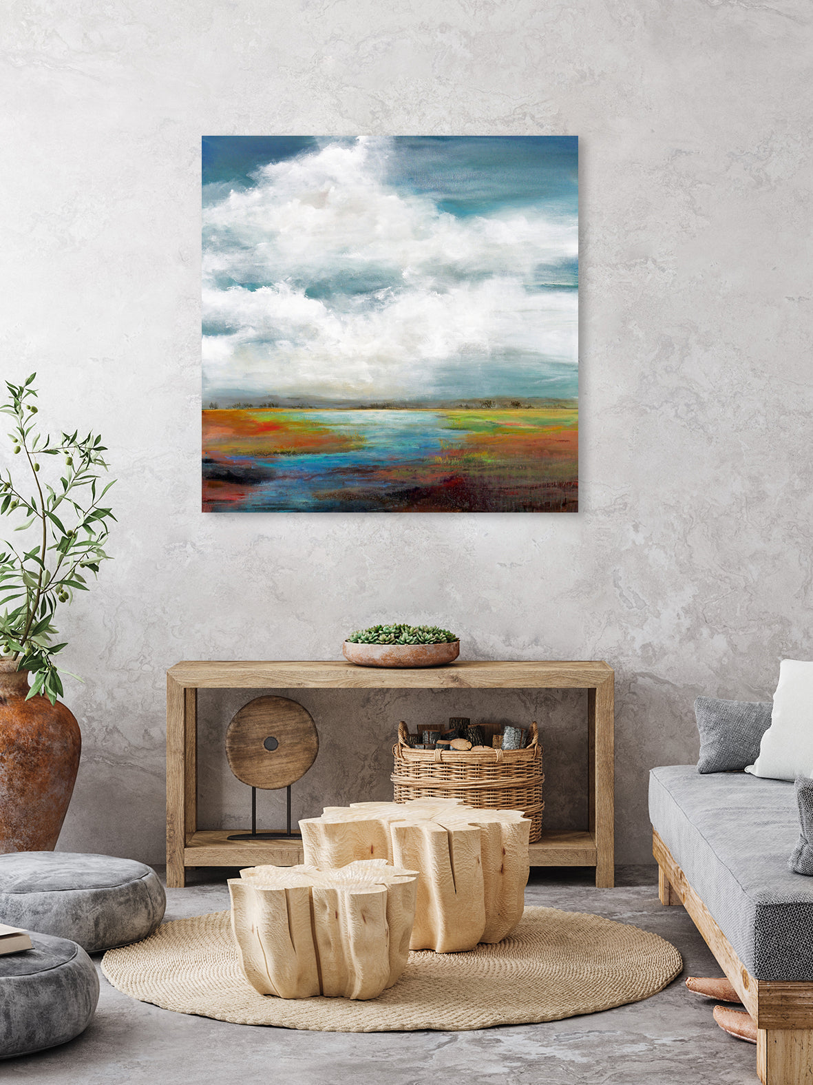 Canít Resist Variation by Karen Hale on GIANT ART - orange animals