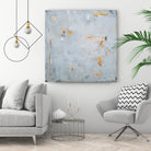 Abstract In Blue 2 by Jodi Major on GIANT ART - brown contemporary