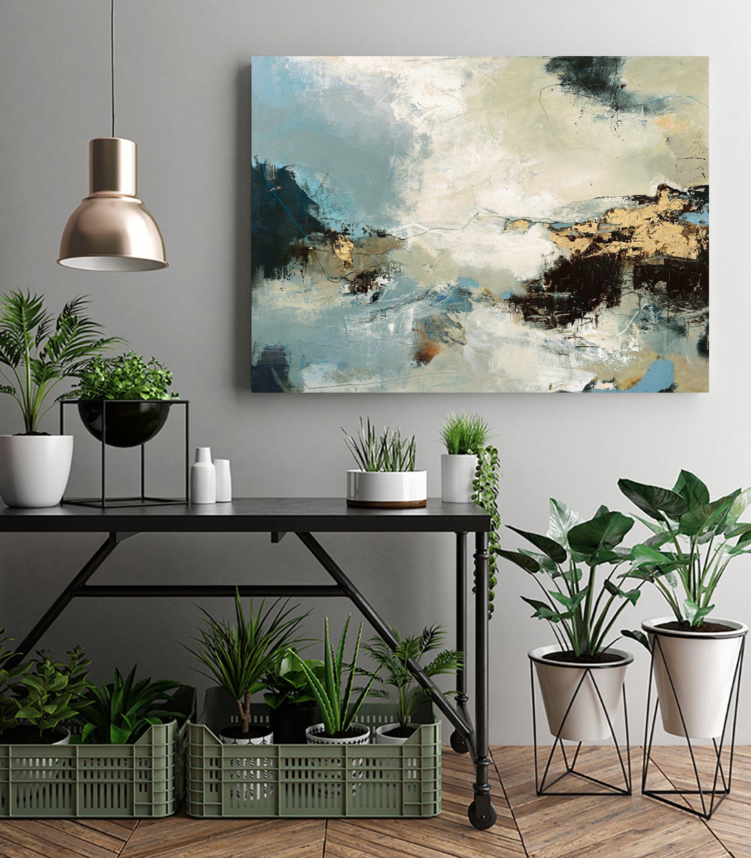 Retreat by Design Fabrikken on GIANT ART - brown abstracts