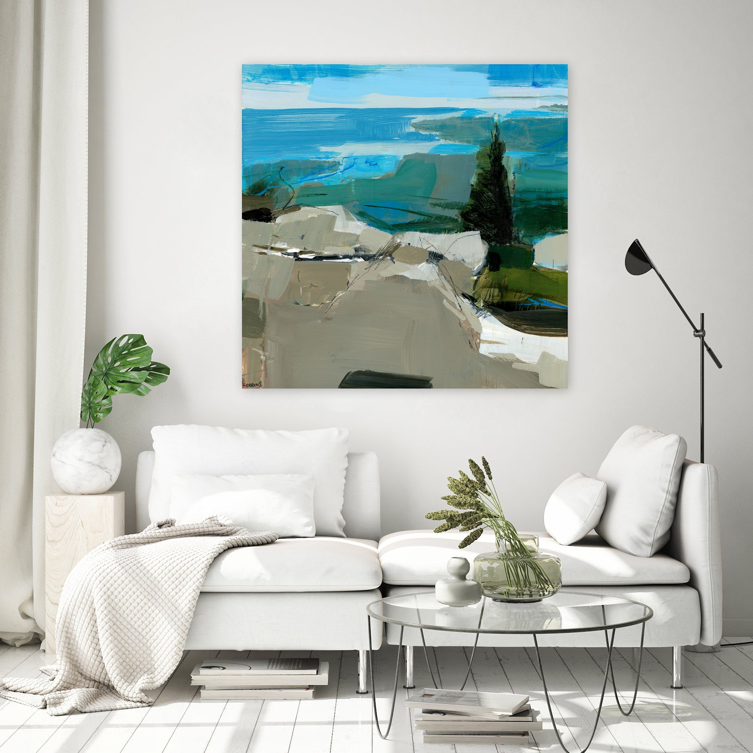 Camden Hills State Park No. 1 by Kathleen Robbins on GIANT ART - red figurative