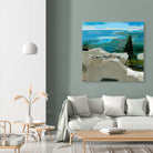 Camden Hills State Park No. 1 by Kathleen Robbins on GIANT ART - red figurative