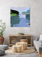 Chauncey Creek No. 4 by Kathleen Robbins on GIANT ART - blue animals