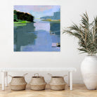 Chauncey Creek No. 4 by Kathleen Robbins on GIANT ART - blue animals