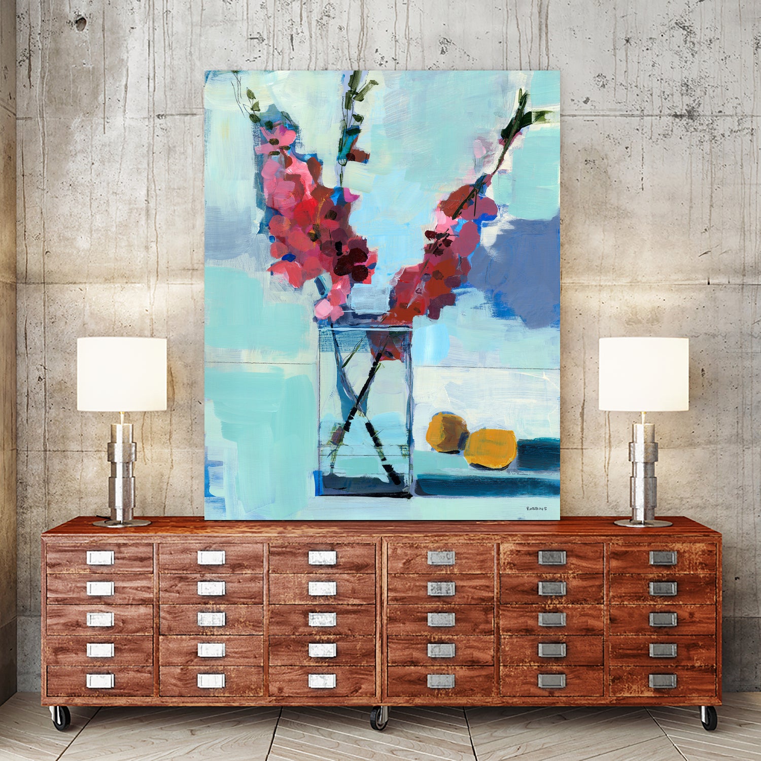 Quince and Lemons No. 4 by Kathleen Robbins on GIANT ART - yellow animals