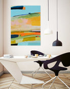 Colorfield No. 17 by Jan Weiss on GIANT ART - green landscapes