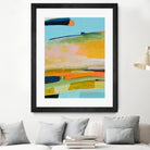 Colorfield No. 17 by Jan Weiss on GIANT ART - green landscapes