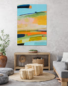 Colorfield No. 17 by Jan Weiss on GIANT ART - green landscapes