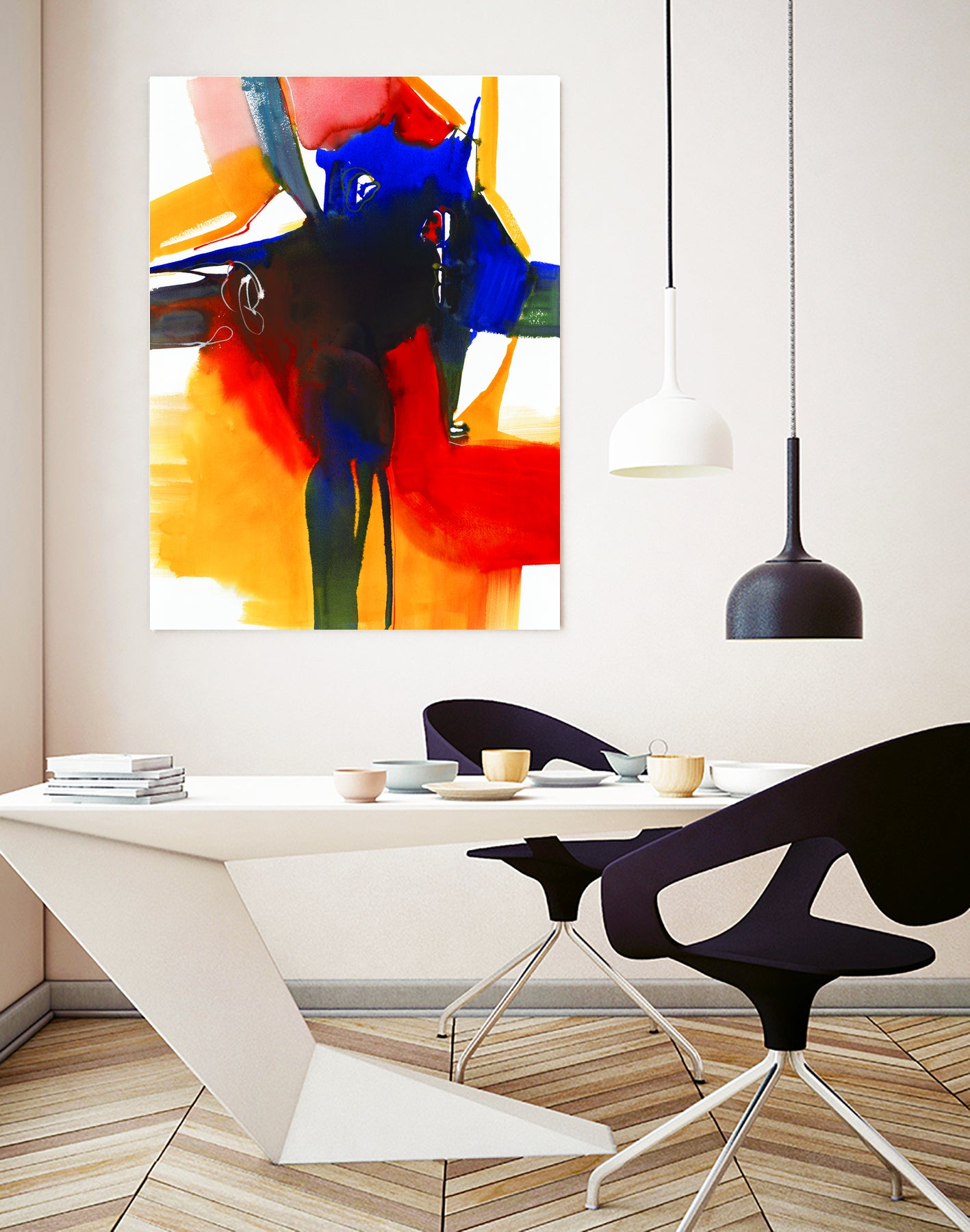 Drama II by Bianka Guna on GIANT ART - red abstract