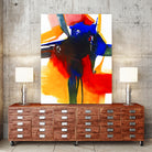 Drama II by Bianka Guna on GIANT ART - red abstract