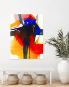 Drama II by Bianka Guna on GIANT ART - red abstract